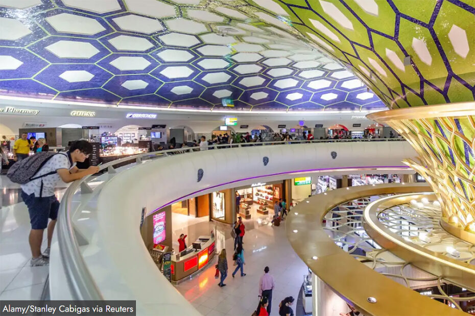 My Abu Dhabi Airport photo published in UAE business news